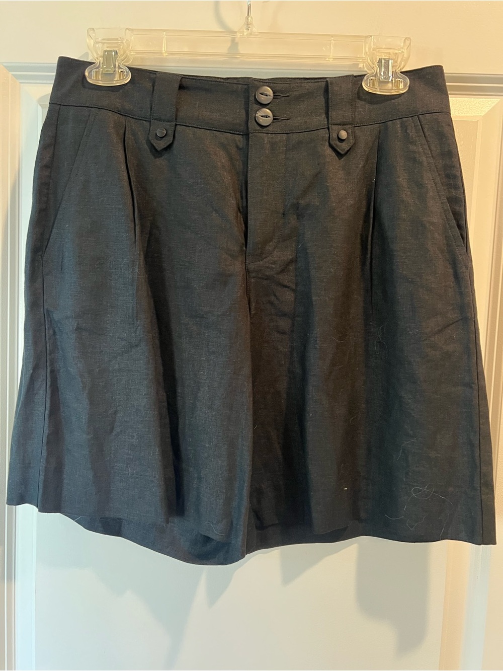 CAbi Run Around Bermudas in Black